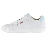 PU normal Levi\'s Avenue, Zapatillas Mujer, White, 37 EU