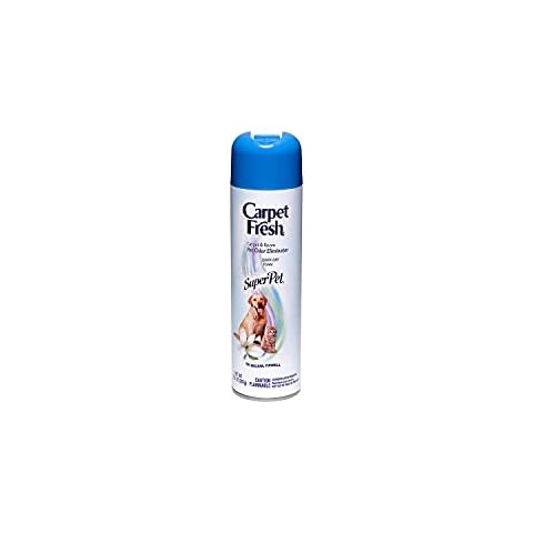 Carpet Fresh No-Vacuum Carpet Cleaner Aerosol, Super Pet, 10.5 Ounces Cover