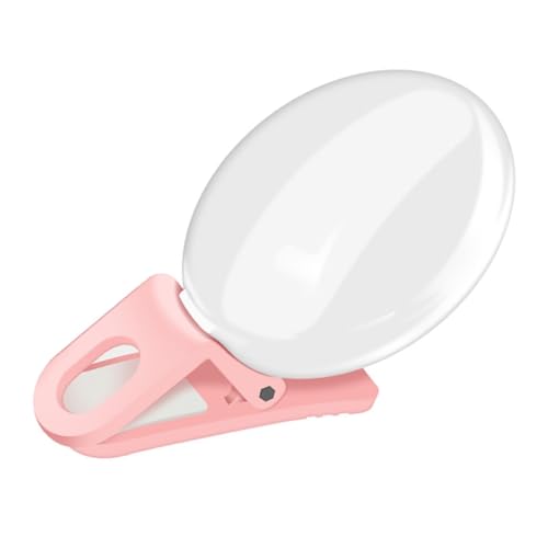 NAMOARLY Portable LED Fill Light for Live Streaming Photography Clip Camera Light for Night Video Light for Smartphones Tablets Laptops