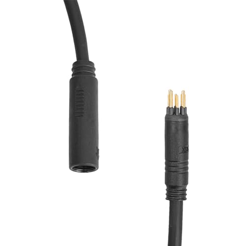 Hsthe Sea Cable de extensión de Bicicleta eléctrica Cable de extensión de Motor de 9 Pines Cable Hembra a Macho para Accesorio de Bicicleta eléctrica -66,5 cm - imagen 4