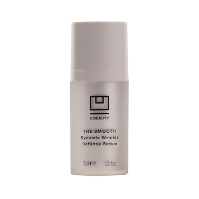 U Beauty The SMOOTH Dynamic Wrinkle Defense Serum - Multi-Peptide Complex, Copper Peptides, Retinol, Centella Exosomes, Vegan Silk Protein for Visible Wrinkle Reduction, Firming & Hydration, 15ml
