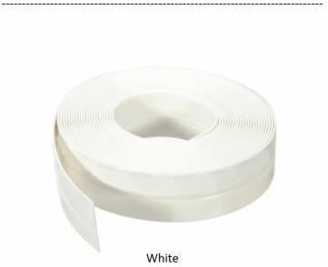 25mmX5m Window Door Silicone Rubber Sealing Sticker Seal Strip 3M Adhesive/white