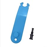 CashMuch Paquete de 2 herramientas de ajuste de alineación de puerta de coche, acero al carbono, amarillo y azul