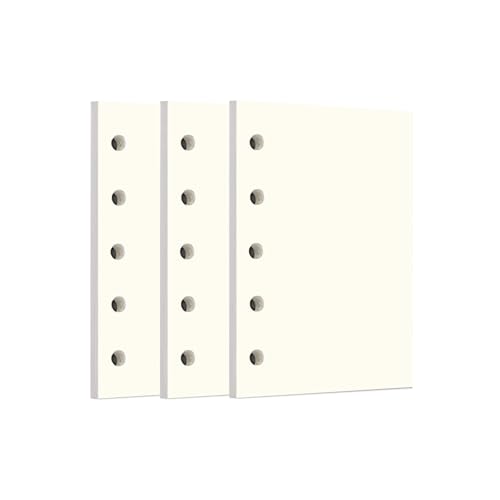 Image of Zelten Loose Leaf Punched Paper Refills Paper for 6 Hole Binder Personal Organizer Diary Notebook Refillable Planner (Sketch,A8 /5 Hole)