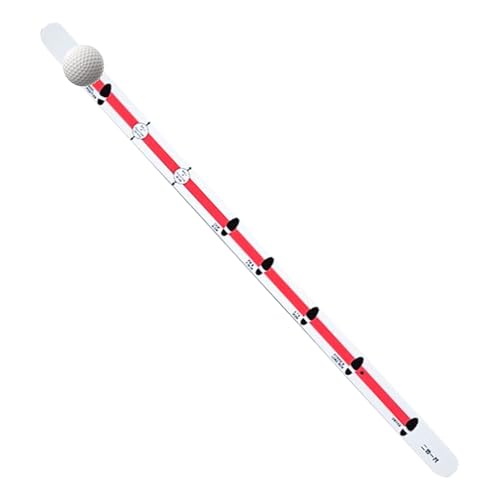 Outil d'alignement de putting et rail de golf pour exercice de swing de jardin efficace