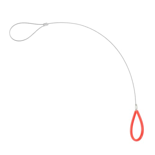 Veemoon Fune Di Sollevamento in Acciaio Attrezzo Di Sollevamento Fune Di Sicurezza in Acciaio Ad Anello