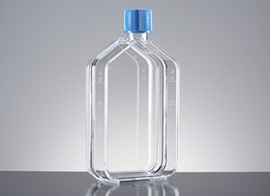 CORNING - Primaria 75cm² Rectangular Straight Neck Cell Cu lt Flask w/ Vented Cap, CS100