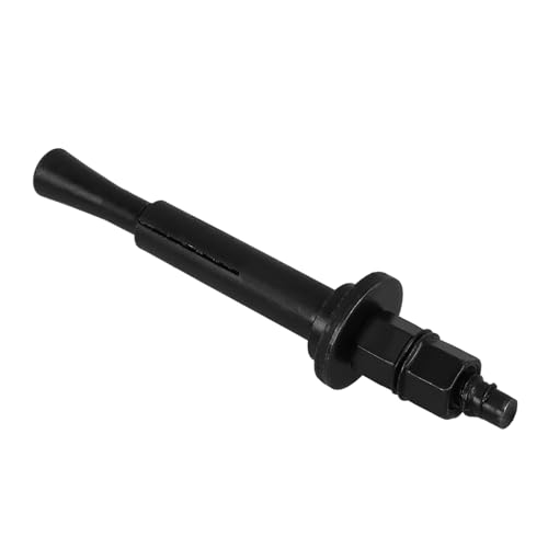 Gatuida Tornillo de de de imitación barrena para postes broca de taladro de tierra adaptador de broca para tuercas de remache tornillos de aluminio acero carbono Black