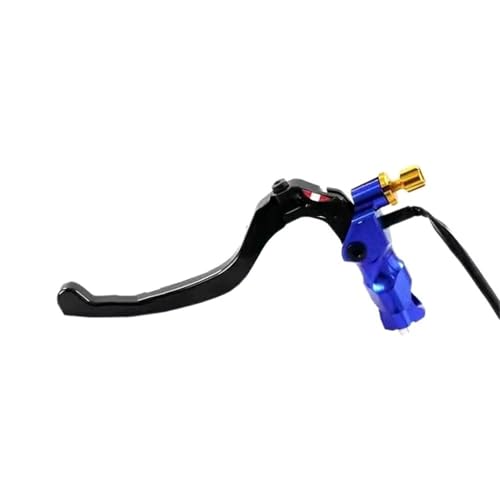Levier frein moto universel 22 mm bleu pour moto sport et dirt bike