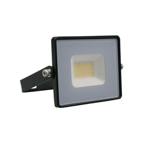 V-Tac Faro Led Da Esterno - 20W - [Ultima Generazione] - Ip65-1620 Lumen - Proiettore Faretto Led Esterno Colore Nero Per Casa, Giardino, Garage - Imp