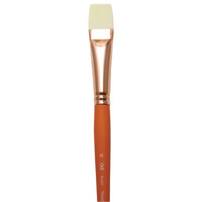 Royal & Langnickel R7500B-1 Synthetic Bristle Acrylic and Oil Brush Bright 1