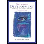 Theories of Development (5th, 05) by Crain, William [Paperback (2005)]