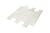 Daltile SimplyStick Mosaix 2" x 4" Marble Natural Stone Peel and Stick Bevel Mosaic in Stormy Mist/Grey for Walls and Backsplashes | (12 PC Per Carton) (11.64 SQFT Per Carton)