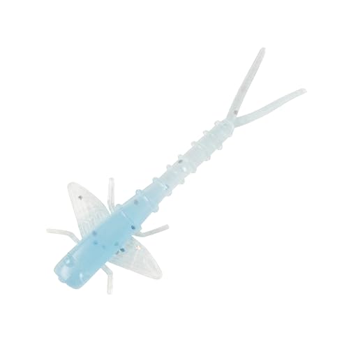 Bobby Garland Itty Bit Mayfly - Mo Glo Glow Worm - 1.25