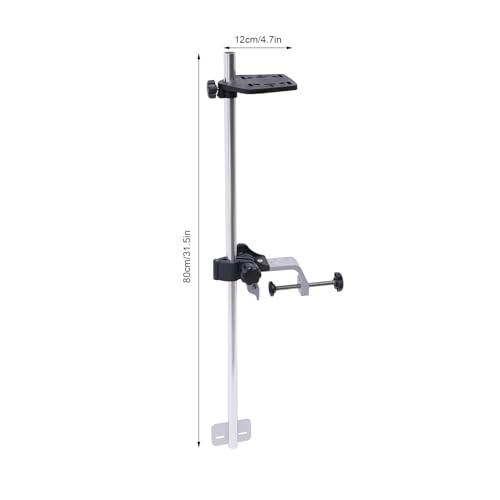 Image of 360 Universal Fish Boat Finder Bracket, Adjustable Fish Finder Mount, Depth Finder Mount, Kayak Fish Finder Mounts for Boats