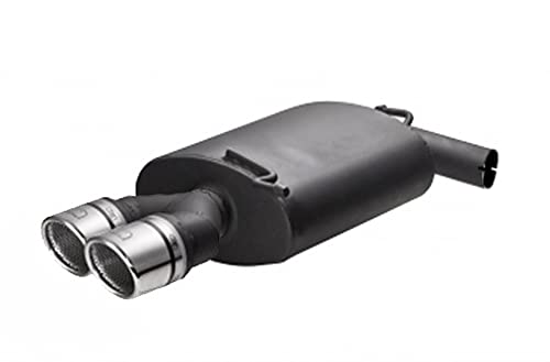 Specifiche tecniche: Dedicato alla versione specifica dell'auto, testato e controllato per la compatibilita / Realizzato con precisione e con i migliori materiali - garantisce la massima qualita, realizzato con precisione e con i migliori materiali, garantisce la massima qualita, aggiunge un suono sportivo, ma non troppo forte / Diametro dei tubi posteriori: Doppia Punta Rotonda 70mm / Con omologazione / Note: Quattro Produzione Dal 2012->