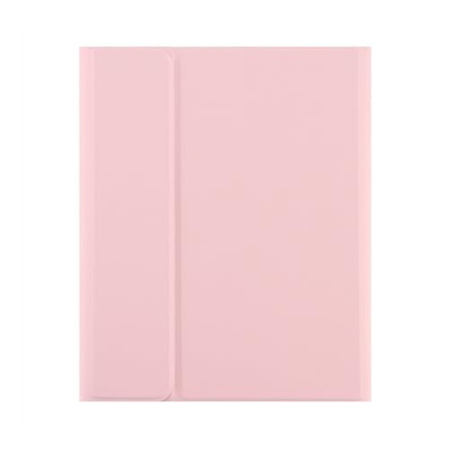 Funda para iPad 11 y 10 generación rosa con teclado para evitar caídas de lápiz