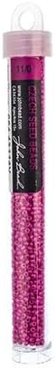 John Bead Czech Glass Seed Beads 11/0 Terra Intensive Pink, 25 Grams of DIY Jewelry Making Beads Preciosa (Jablonex) - Image 2