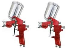 SPRAYIT SP-352 Gravity Feed Spray Gun with Aluminum Swivel Cup (2)