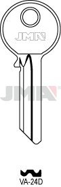 5 X VA-24D JMA/VACHETTE CLÉS/Key Blanks/LLAVES/CHIAVI