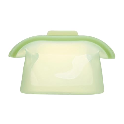 シリコンフリーザーバッグ ? 漏れ防止の再利用可能な食品保管 |密閉キッチンオーガナイザーバッグ | 鮮度保持シール袋セット 冷蔵庫用セルフシール容器 乳・果物・野菜