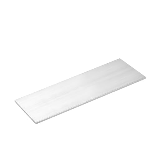 Image of uxcell Square Aluminum Flat Bar, 3 /16 inch Thick 3.5 inch Width 12 inch Length Square Aluminum Bar 6061 Aluminum Flat Plate, 4 x 90 x 305mm T6511 Solid New Mill Stock for Industrial Building