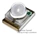 LUMEX SML-LXL1209UPGC-TR LED, GREEN, T-3/4 (1.8MM), 1CD, 525NM