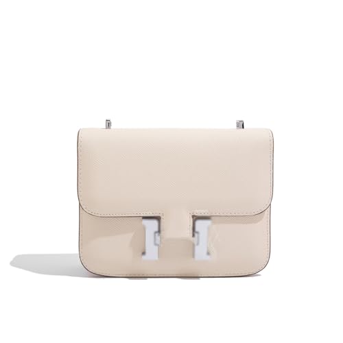 ソフトレザー調 ショルダーボディバッグ（ベージュ）