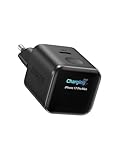 Anker Nano Caricatore iPhone da 45W con Smart Display, caricatore USB C, ricarica rapida, riconoscimento intelligente, modalità Care, design compatto, per iPhone 17/16/15, iPad, MacBook e Apple Watch