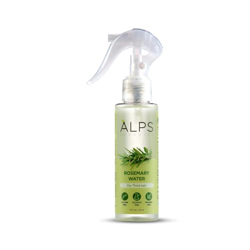 Alps Goodness Rosemary Water Spray For Hair Growth (100 ml) | Hair Spray for Regrowth | Rosemary Hair Mist | Adds Shine | Helps Reduce Hairfall (Pack of 2)