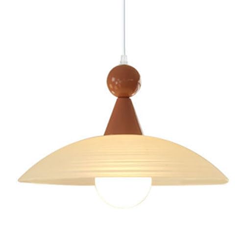 Suspension en verre industriel E27 luminaire de plafond style nordique