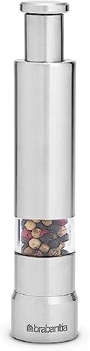 Brabantia 611407 Salt and Pepper Crusher Set, 5.3-Inch by Brabantia
