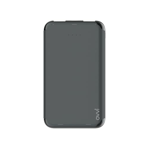 Carregador Portátil Power Bank 6.000 mAh Ovvi Grafite