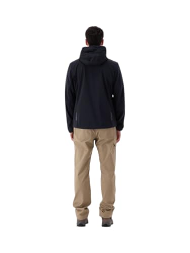 Chaqueta softshell CMP con capucha extraíble y cremallera completa para hombre 5