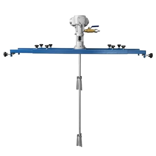 Agitateur de baril IBC de haute précision avec pale 400mm pour cuve industrielle