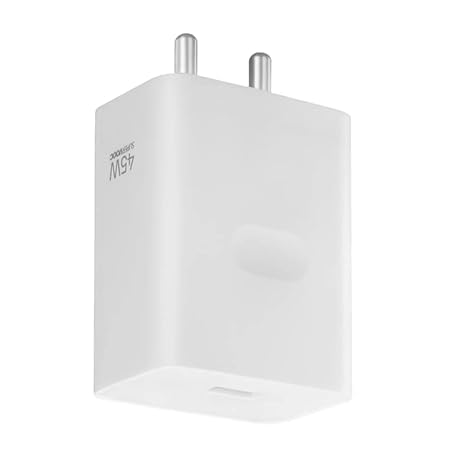Image of Original 45W SuperVOOC Fast Charger Adapter Compatible for realme GT Neo 3, GT 2 Pro, GT Neo 2, X50 Pro, X7 Pro, 9 Pro+, 10 Pro+, 11 Pro, 11 Pro+ (45w Adapter) (TOY14)