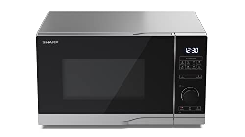 SHARP YC-PS254AU-S 25 Litre 900W Digital Microwave, 10 power levels, ECO Mode, defrost function, LED cavity light - Silver - Image 6