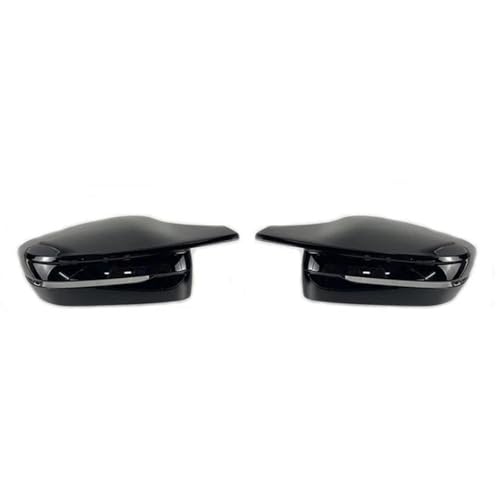 Coquille rétroviseur haut de gamme finition noir brillant pour BMW G30 G20