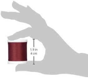 Hilo para coser Coats Thread & Zippers 125 yardas rojo miniatura 2