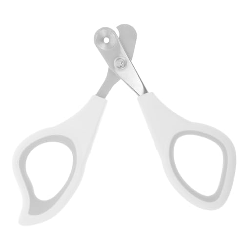 Toddmomy 猫用ペット爪切り プロ仕様 ステンレス製 丸穴爪切り コンパクトなデザイン 日常使いのトリミング用工具 猫と子猫用