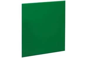 1/8" Cast Green Acrylic Plexiglass Sheet for Engraving, Sculpting, and Laser Cutting