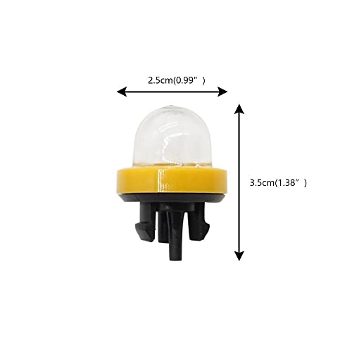 5Pcs Carburetor Primer Bulb Oil Bubble Petrol Snap Fuel Bulb Pump Compatible With Homelit 07916 Comp