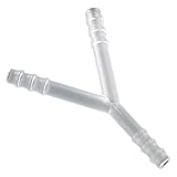 Bürkle Polypropylen Y-Verbinder für 7mm-9mm Schläuche, Zylindrische Tülle, 10 Stück