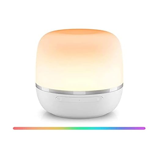 Smart LED-sänglampa Meross intelligent dimbar atmosfär nattlampa för sovrum vardagsrum, kompatibel med Alexa, Google Assistant, med USB-kabel, ingen hubb krävs