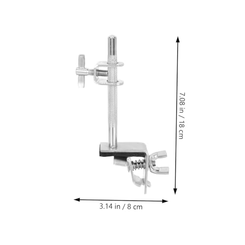 Abrazadera para campana de vaca montada en batería PRETYZOOM, ajustable, accesorio para percusión miniatura 2