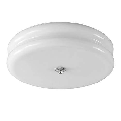 Modern Macaron Flush Mount Ceiling Light, Nordic Creative Sandwich Glass