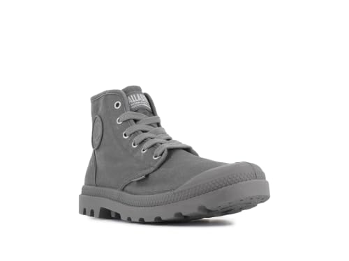 Image of Palladium Pampa Hi Men's Outdoor Boots | Hiking, Trekking & Riding Ankle Boots | Stonewashed Canvas, All-Season, Quick-Dry