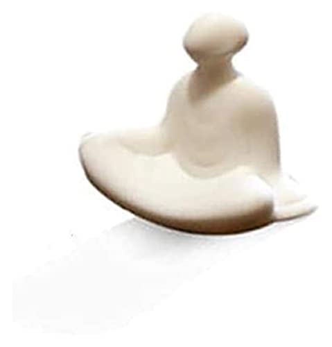 Figurines Zen miniature de pêcheur en résine pour décoration de table