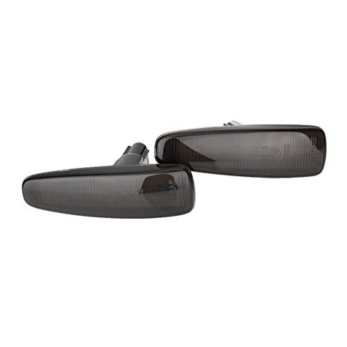 OGJFD Luz Señal Giro Dinámica 2 Uds Luz De Posición Lateral Dinámica Para Mistubish Para Lancer Para EVO X Para Outlander Sport Para Mirage Sport Luz De Señal De Giro Intermitente(No Flowing water)