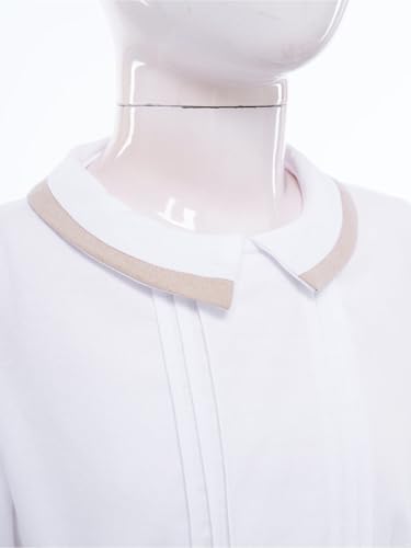 Ensemble baptême bébé fille garçon en coton blanc et kaki pour l'été
